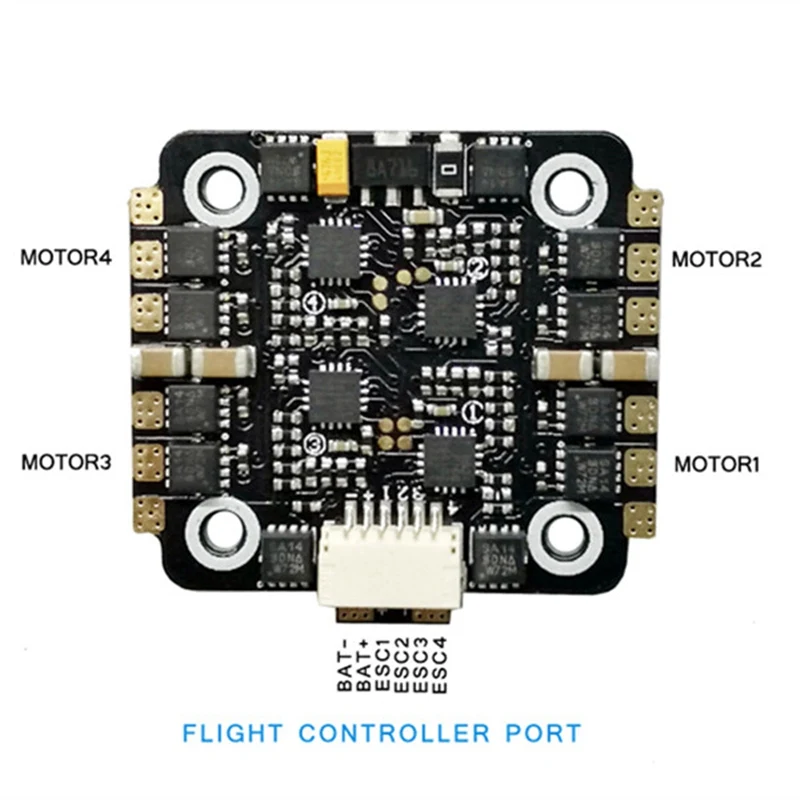 Высокое качество 20x20 мм Spcmaker SPC 20A BLheli_S 2-4 S 4 в 1 бесщеточный ESC поддержка Dshot для гоночного дрона