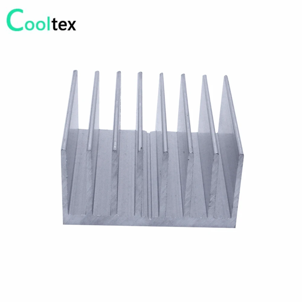 Высокое качество 58 х 58 х 30 мм Алюминий радиатора прессованный радиатор охлаждения для чип светодиодный охлаждения COOLER