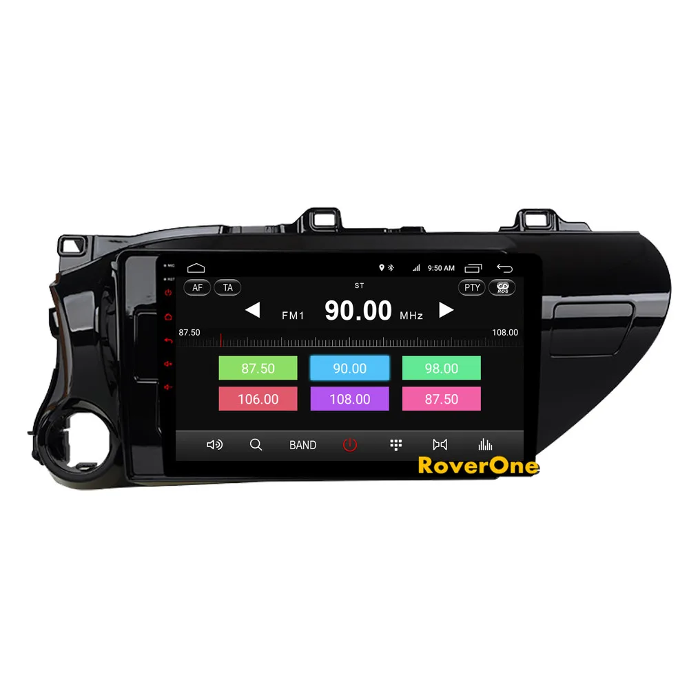 Best RoverOne Android 9.0 Octa Core Car Radio GPS For Toyota Hilux 2015 2016 2017 2018 Touchscreen Multimedia Player Stereo Head Unit 8 Best RoverOne Android 9.0 Octa Core Car Radio GPS For Toyota Hilux 2015 2016 2017 2018 Touchscreen Multimedia Player Stereo Head Unit 8