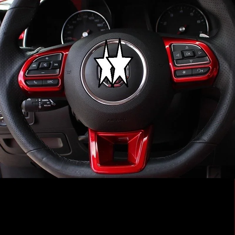 

Steering Wheel Button Interior Durable Auto Automobile Modification Decoration Car Styling 18 19 FOR Morris Garages MG 6