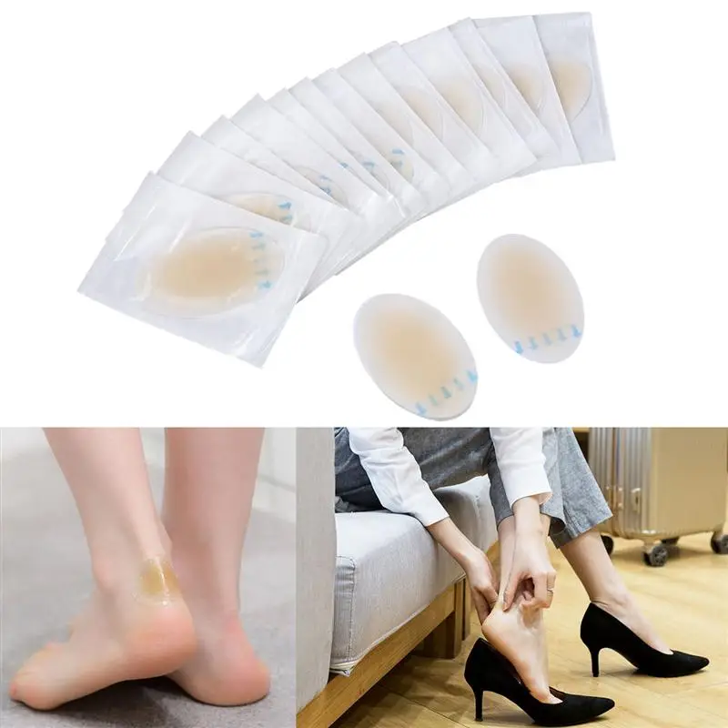 15 PCS/ Set Gel Silicone Back Heel Pads Grips Liners Blister Resistant