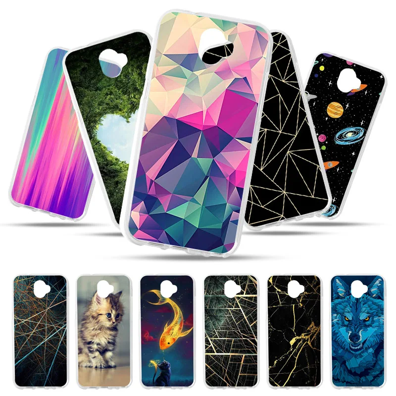 

Bolomboy Painted Case For Wiko WIM Lite Case Silicone Soft TPU Cases For Wiko WIM Lite Cover Wildflowers Cute Animal Bags