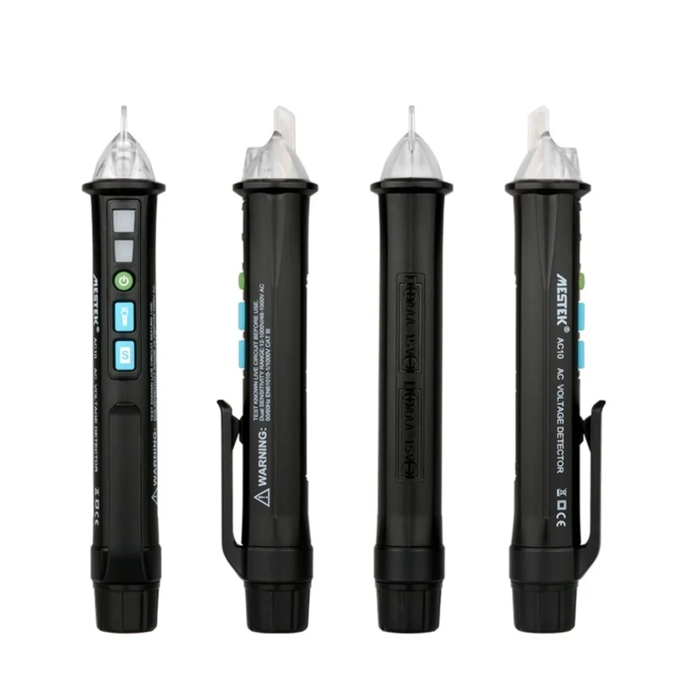 MESTEK AC10 AC Voltage Tester Pen Non Contact Volt Detector Stick