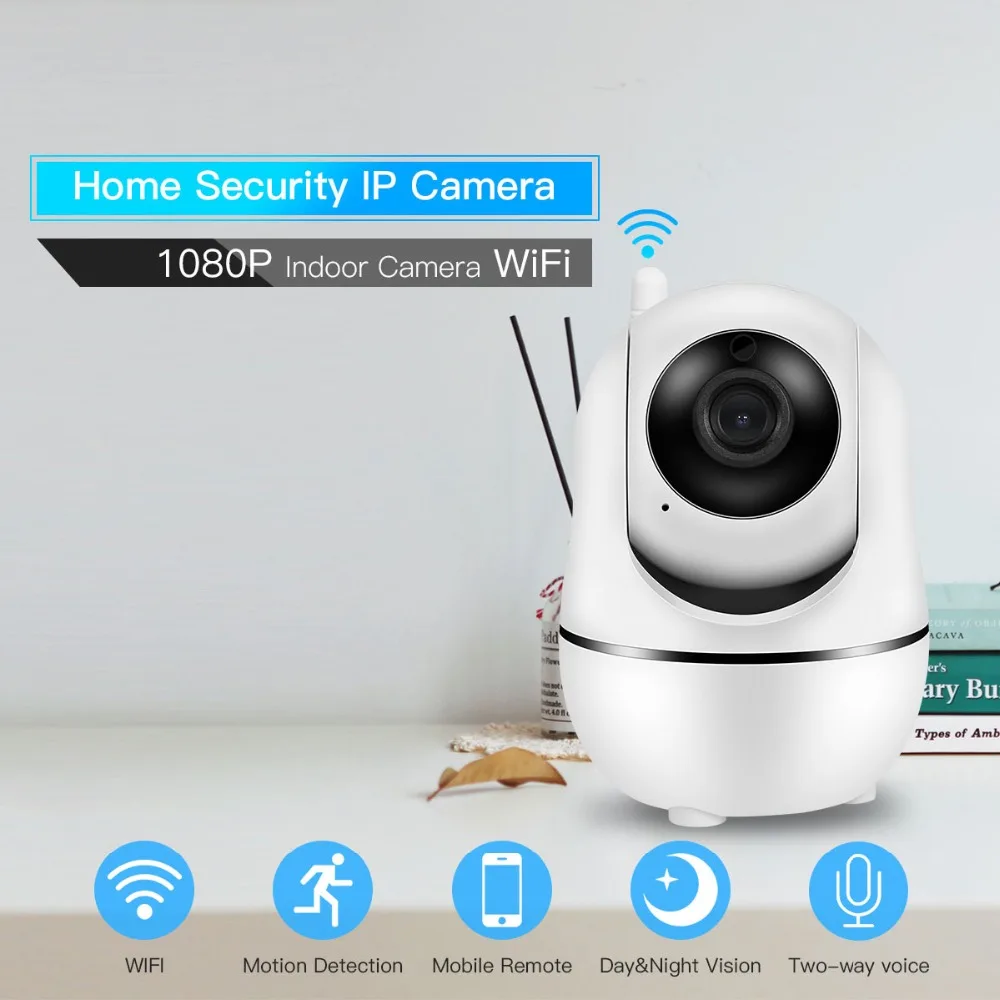 GADINAN 1080 P Смарт Wi Fi ip камера аудио безопасности CCTV домашняя сигнализация слот для sd