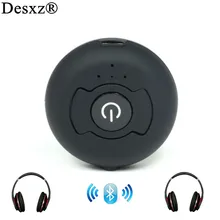Desxz стерео музыка многоточечный Bluetooth 4,0 аудио передатчик для ТВ ПК планшет с наушниками беспроводные передатчики
