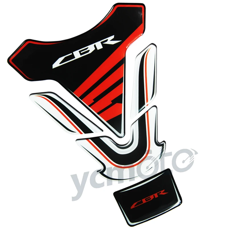 3D Мотоцикл Танк Pad Защитная Наклейка Наклейки чехол для Honda CBR 250RR 600RR 900RR 1000RR 650F 500R наклейки