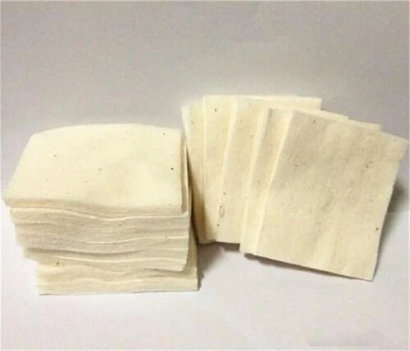 organic unbleached cotton pads
