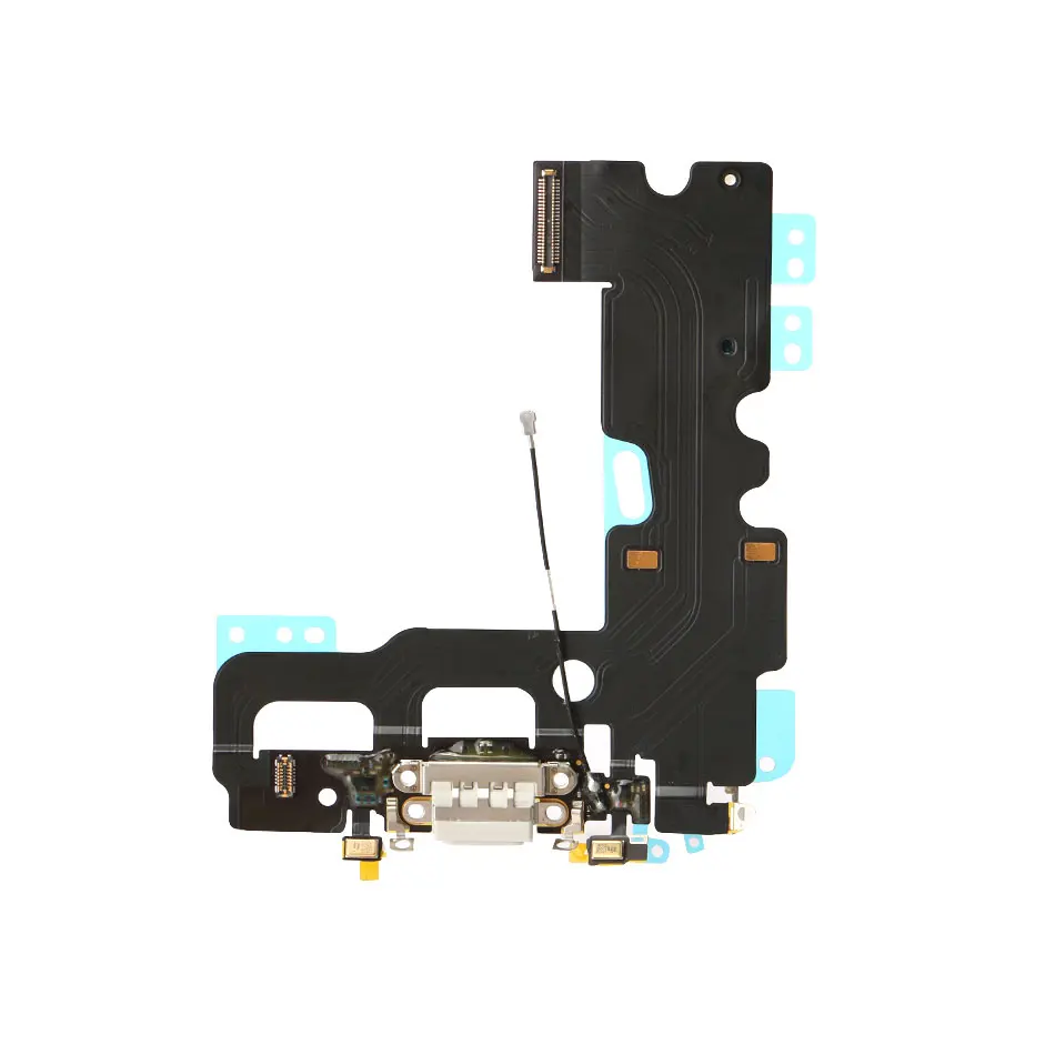 10pcs lot Charging Port Charger Dock Connector With Headphone Jack Audio Mic Antenna Flex Cable For iPhone 7