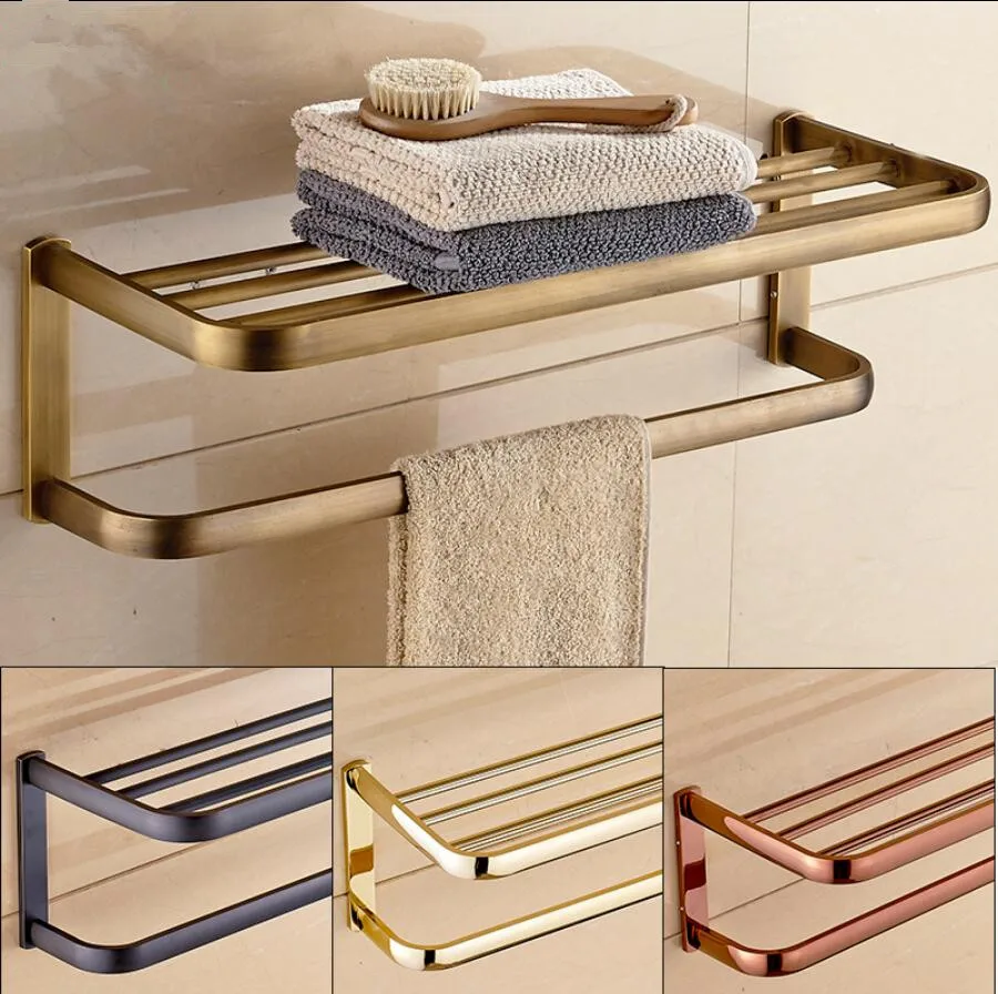 High Quality 60 CM Gold/Antique bronze Fixed Bath Towel ...