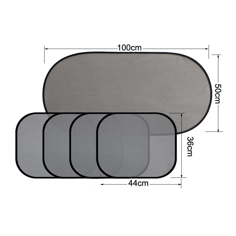 5 шт. Автомобильная Солнцезащитная шторка сетка авто солнцезащитный козырек занавес с присоской Передняя Задняя боковая занавеска Автомобиль Стайлинг элементы интерьера автомобиля