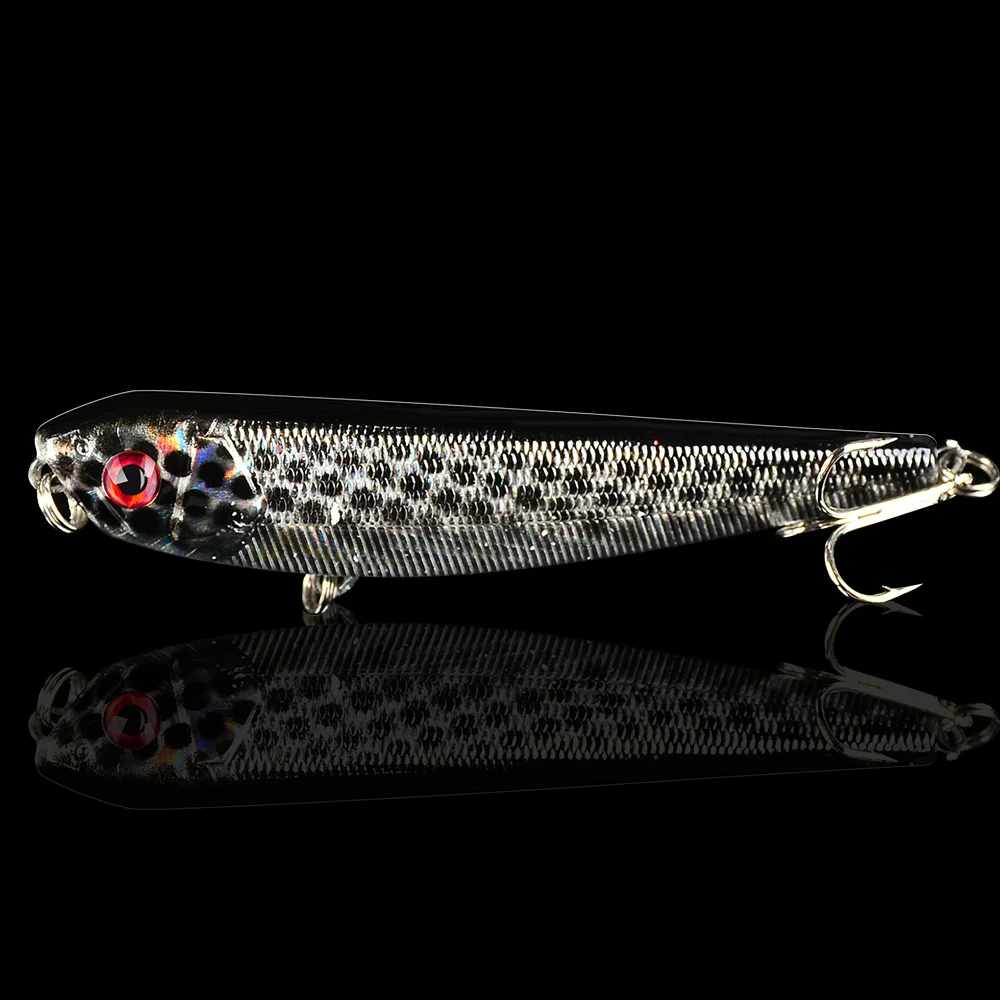 

COMDABA New 1pc Hard Plastic Minnow Lure 3D Eyes Crankbait Wobbler Artificial Bait 8.5CM/10G Fishing Tackle Fishing Lure