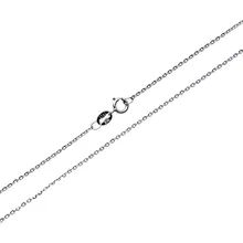 925 Sterling Silver 1mm Gliding Lightweight Pendant Rolo Chain Necklace Fine Jewelry 16”-24”