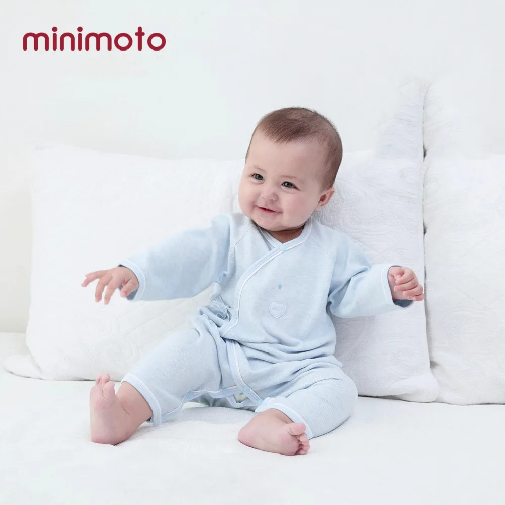 

Minimoto Baby Long Sleeved Romper Newborn Jumpsuits Infant Cotton Playsuit Boys Girl Clothing Toddler One Piece Clothes For 0-6M