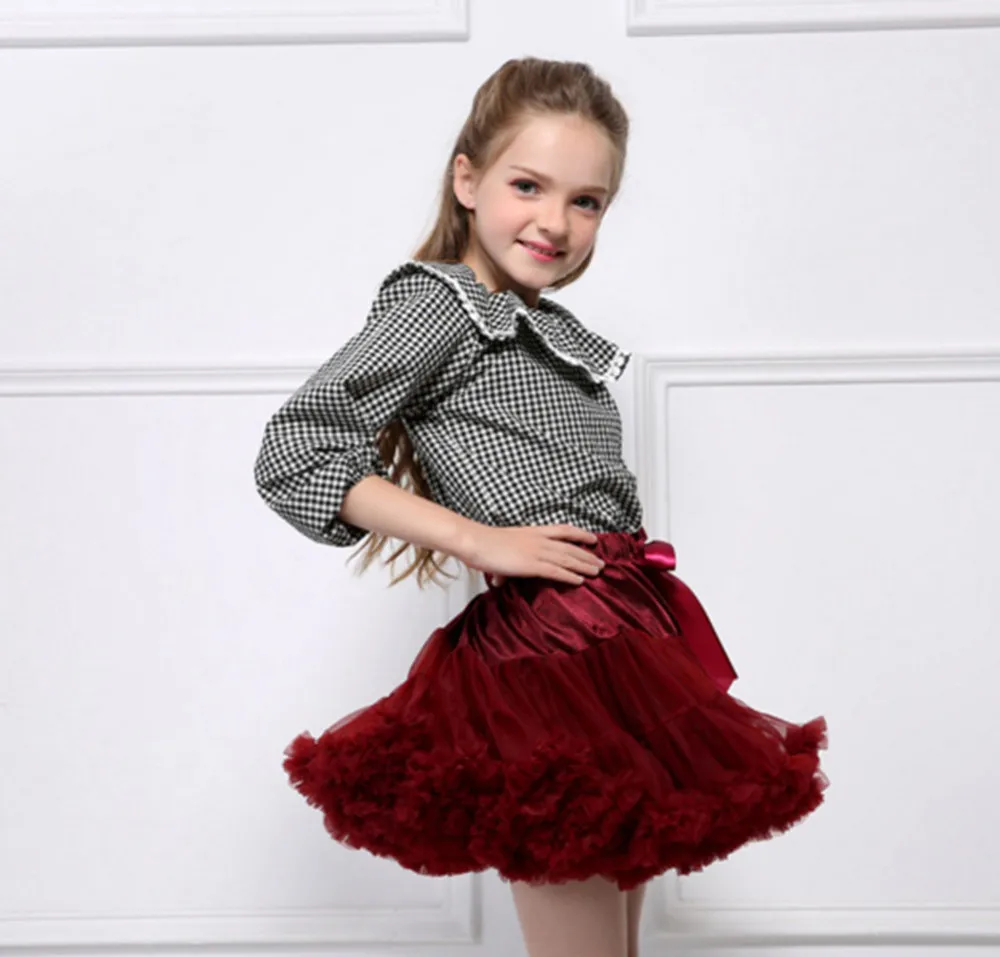 Toddler Kid Baby Girl Skirt Infant Baby Net Yarn Princess Puff Skirts