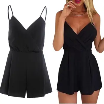 summer fashion Women romper Sexy Playsuit Bodycon Party Jumpsuit Romper Trousers Clubwear clothes mono verano mujer 2020#L35 1