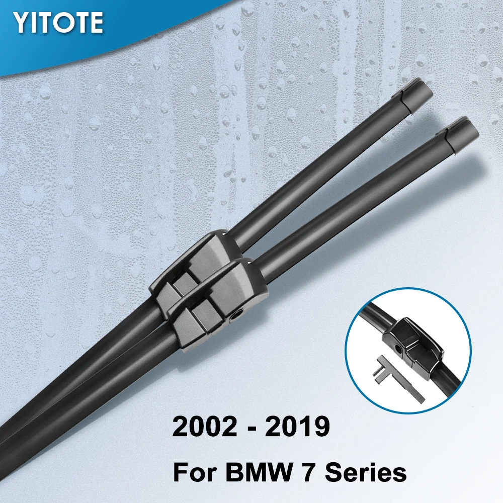 YITOTE стеклоочистителей для BMW серий 7 E65 E66 E67 E68 F01 F02 F03 F04 G11 G12 730i 735i 740i 745i 750i 760i 730d 740d 745d 730Li