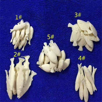 

5PCS Resin Assembly Models Simulation Seafood Mini Decoration Fish for DIY Nautical Model Spare Parts