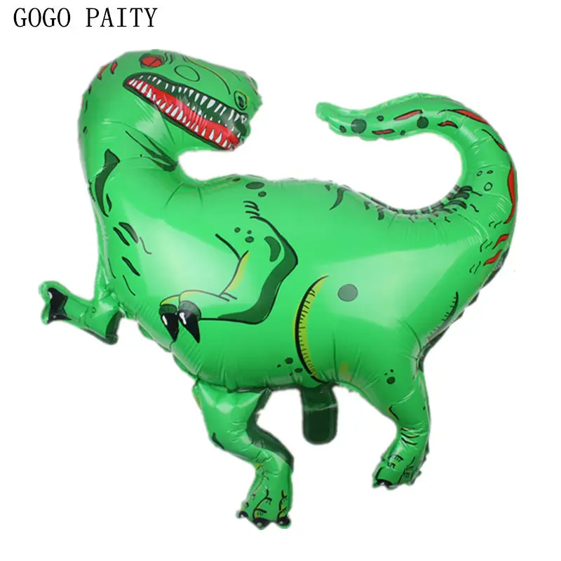 

GOGO PAITY New Dinosaur Modeling Dinosaur World Aluminum Balloons Wedding Party Decoration Decorative Balloons