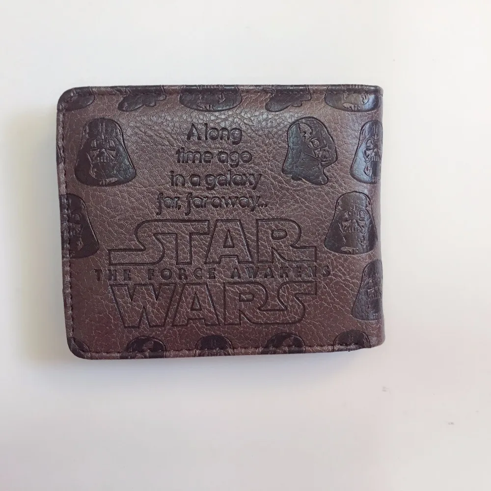 Star Wars короткие бумажник аниме подарки на день рождения для мужчин роскошные
