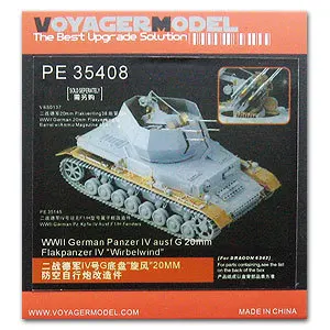 

KNL HOBBY Voyager Model PE35408 4 G-type chassis on the air tanker & ldquo; Tornado & rdquo; upgrade with metal etching