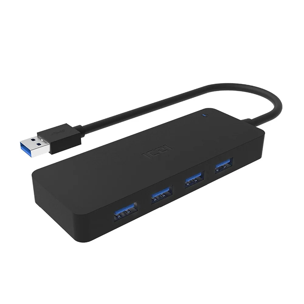 ICZI 7 في 1 عالية السرعة 7 ميناء USB 3.0 Hub USB مع DC امدادات الطاقة USB الخائن محاور ل أبل ماك بوك اير كمبيوتر محمول PC أقراص