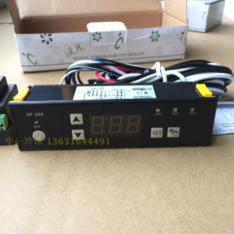 Shangfang SF-204 display cabinet temperature controller Freezer refrigerator electronic temperature controller SF-204 thermostat Shangfang SF-204 display cabinet temperature controller Freezer refrigerator electronic temperature controller SF-204 thermostat