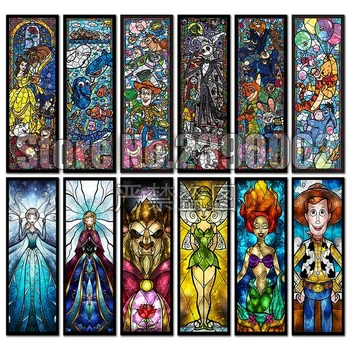

DIY Diamond painting Cross stitch Cartoon animal princess Full Diamond embroidery fairy Diamond mosaic beauty Embroidery Picture