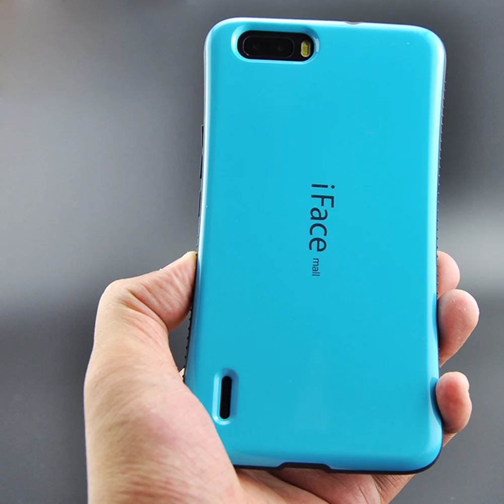 Sinbeda Высокое качество iFace для Huawei Honor 6 7 амортизирующий бампер задняя крышка
