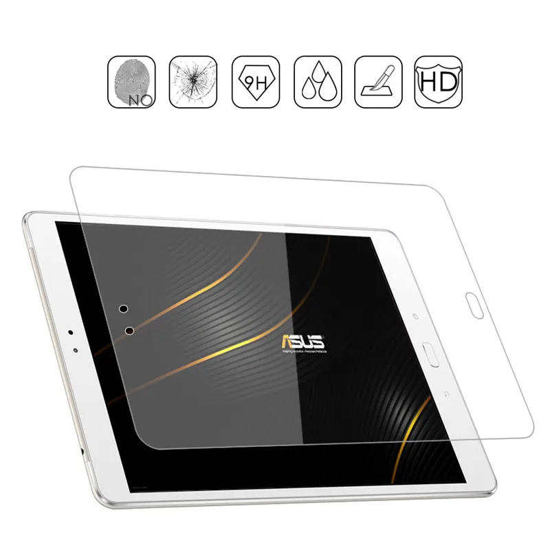 For Asus Zenpad 3S 10 Z500M Screen Protector Glass 9H Clear Scratch Resistant Tempered For Zenpad