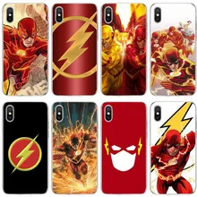 El Flash barry allen cubierta suave del teléfono de silicona carcasa para iPhone 6 6plus 7 8plus 5 5S 5C SE para iPhone X XS X XR XS.