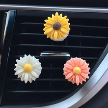 CDCOTN автомобильный освежитель воздуха Маленькая ромашка автомобильный парфюм кондиционер экспорт аромат зажим автомобиля интерьерные аксессуары украшения Produc
