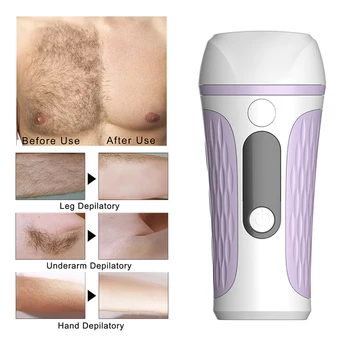 

Bikini Painless Laser Hair Removal Machine Mini IPL Photorejuvenation Epilator Laser Electric Laser Depilador Hair Trimmer