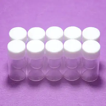 

5ML Clear Reagent Bottle,Sample,Penicillin Vials,With PP Screw Lid,10PCS/LOT