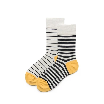 

Men Women Cotton Socks High Quality Brand Design Style Classic Stripe Pattern Business Male Socks
