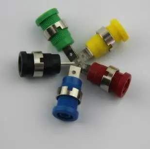 

Free Shipping! 30pc 4mm safety Banana socket Protective type banana jack panel socket sensor