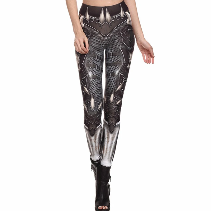 

BARBARIAN Skull Women Leggings Printed Leggins Woman Pants