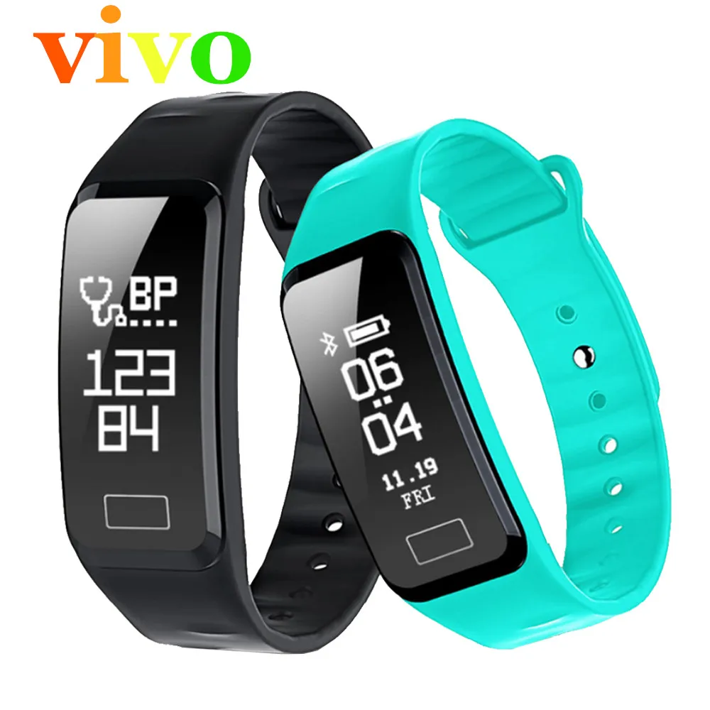 R1 Touch screen Smart Wristband Waterproof bluetooth 4 Heart Rate