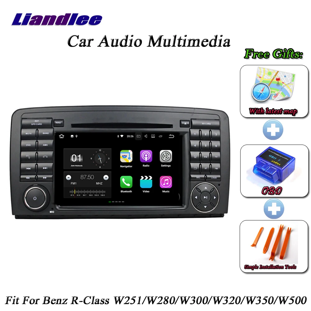 Best Liandlee Car Android System For Mecerdes Benz R Class W251 / R280 Radio CD DVD Player GPS Nav Navigation BT TV Screen Multimedia 1 Best Liandlee Car Android System For Mecerdes Benz R Class W251 / R280 Radio CD DVD Player GPS Nav Navigation BT TV Screen Multimedia 1