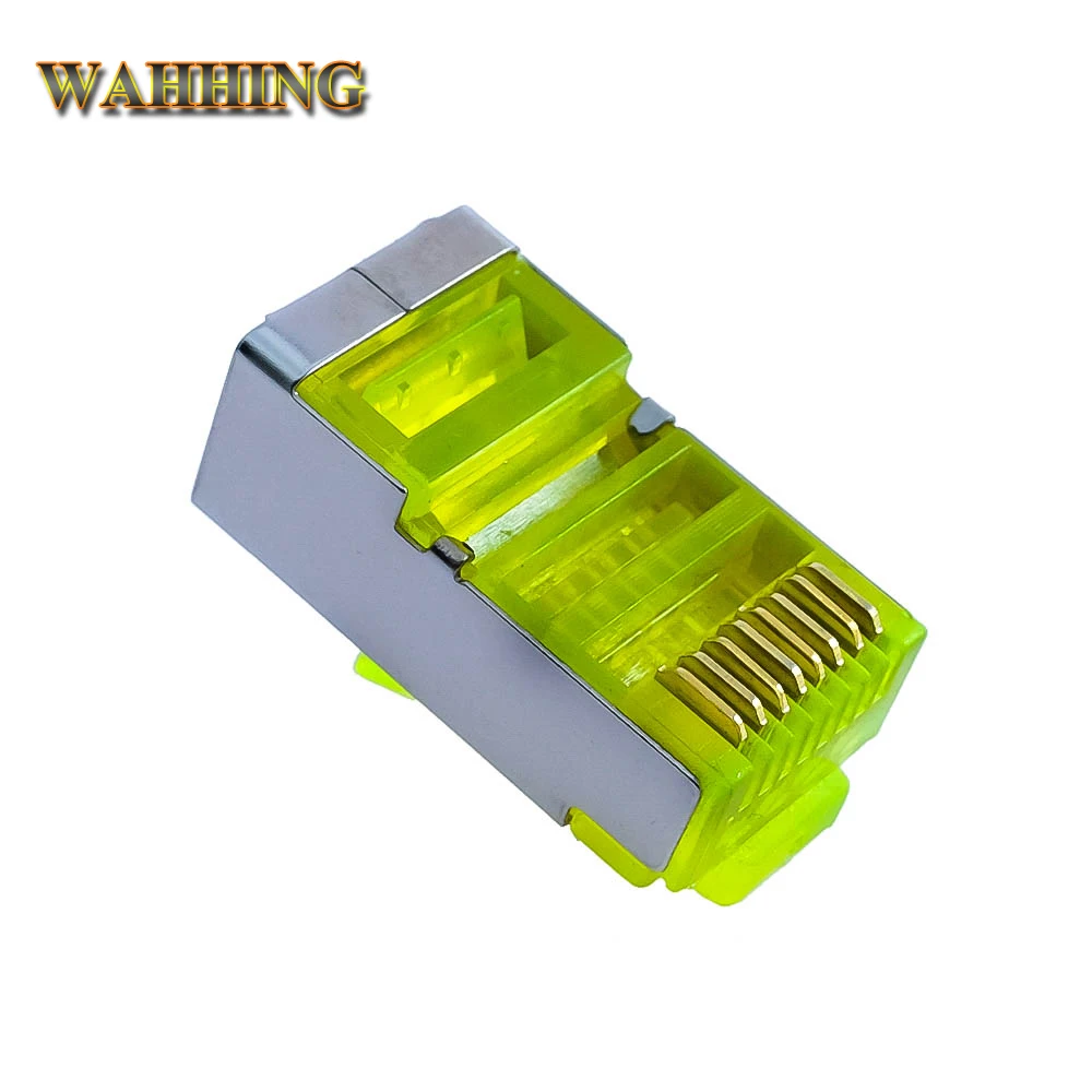 Разъем RJ45 Cat6 экранированные штекеры сеть Cat 6 разъемов терминалы Ethernet Кабельный