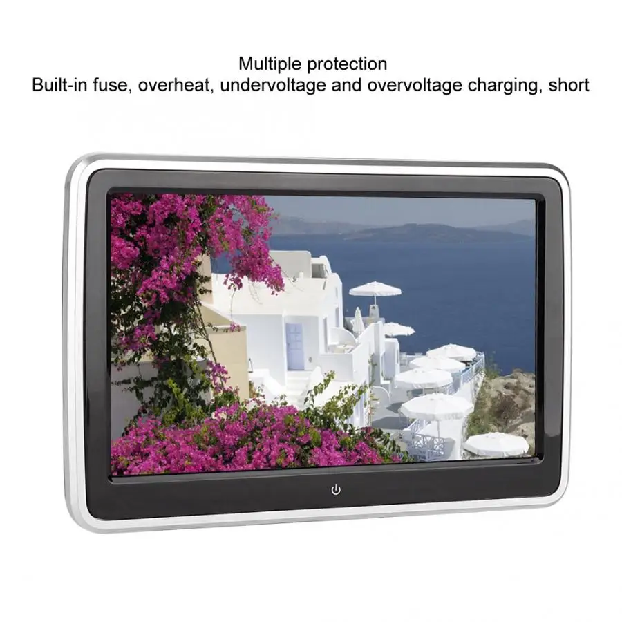Flash Deal 10.1 inches Car DVD Player Large Screen HD Display Car Headrest DVD MP5 Multimedia Video Player Portable Monitor Android player 3