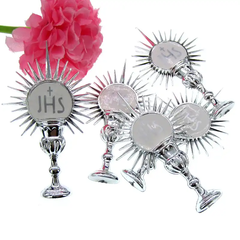 12pcs Mini First Communion Favor Silver Holy Sacrament Baptism Christening Party Table Decoration 42 X 68mm Accesseries Aliexpress