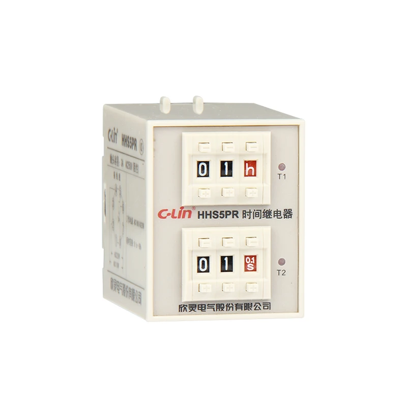 

HHS5PR Numeralization Loop Time Delay Time Relay ST3PR Upgrade Edition AC220V/AC110V