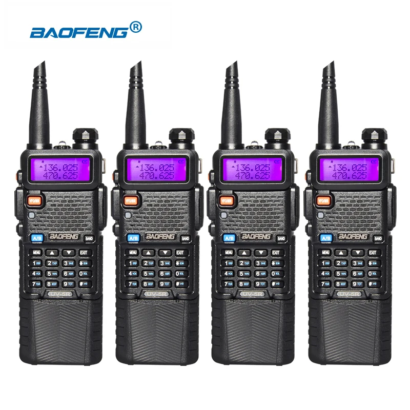 bilder für 4 teile/los tragbare baofeng UV5R zweiwegradio große batterie 3800 mAh Dual Band UHF VHF 136-174/400-520 Mhz walkie talkie bilder für 4 teile/los tragbare baofeng UV5R zweiwegradio große batterie 3800 mAh Dual Band UHF VHF 136-174/400-520 Mhz walkie talkie