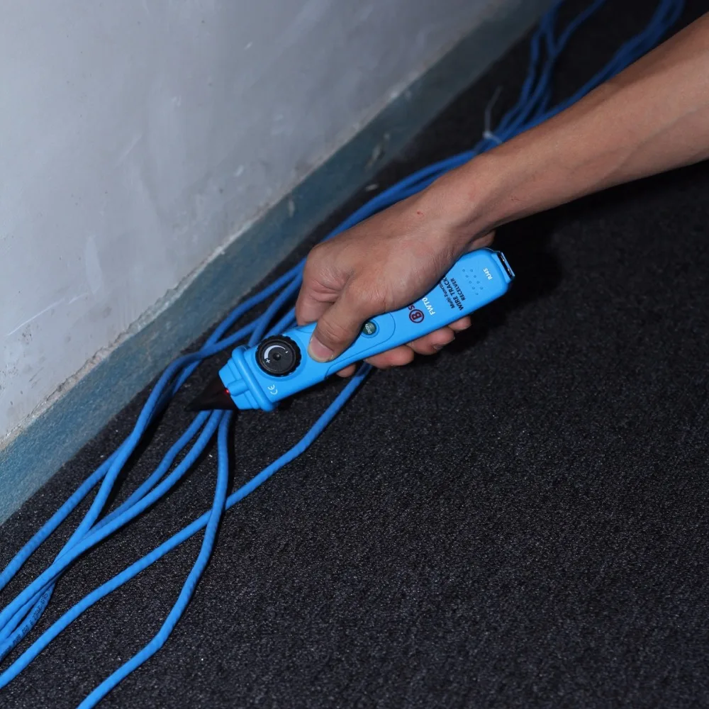 BSIDE FWT01 شبكة كابل اختبار RJ45 RJ11 الهاتف BNC سلك خط المقتفي متعددة الوظائف كابل اختبار أداة