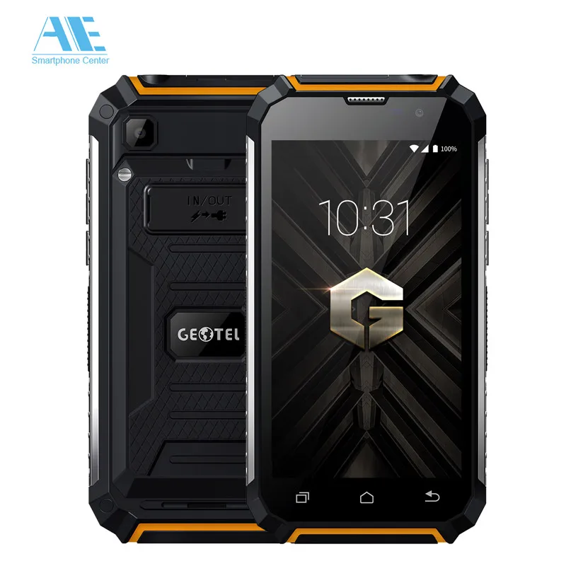 

GEOTEL G1 7500mAh Quick Charge MTK6580A Quad Core Android 7.0 Smartphone 5.0 Inch 2G RAM 16G ROM 3G Mobile Phone