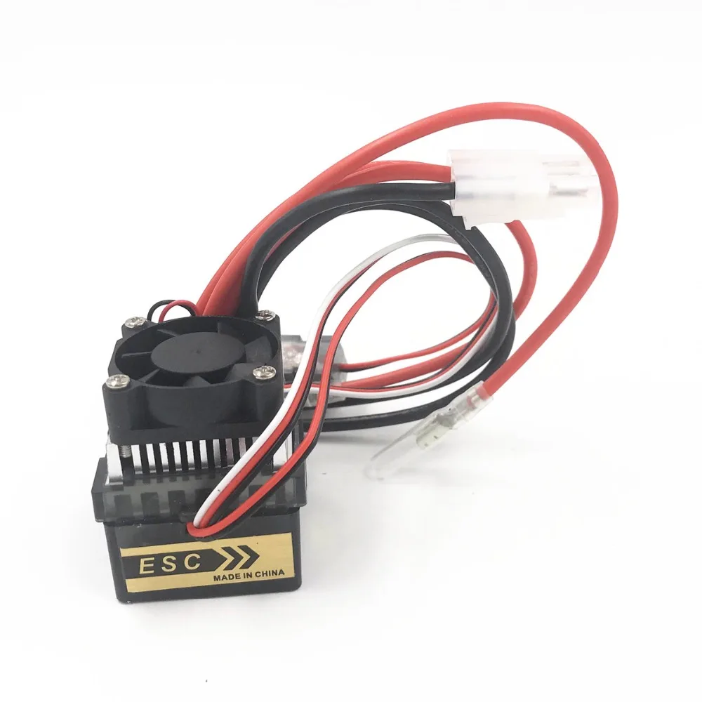 

Free Shipping 7.2V-16V 320A High Voltage ESC 320A ESC with Fan Brushed Speed Controller RC Car Truck Buggy Boat