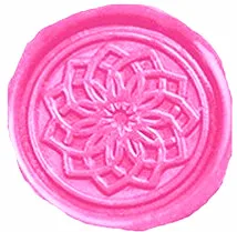 Custom Picture Logo Vintage Fancy Flower Blossom Wedding Invitation Sticks Spoon Gift Box Set Kit Wax Seal Sealing Stamp