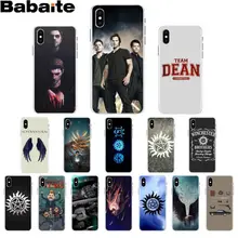 Babaite Сверхъестественное Jared Padalecki Новинка чехол для телефона Fundas чехол для Apple iPhone 8 7 6 6S Plus X XS MAX 5 5S SE XR чехол s