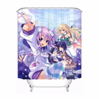 

Custom Noire (Black Heart) Bath Curtain Bathroom Mildewproof Waterproof Polyester Shower Curtain#180417-04-13