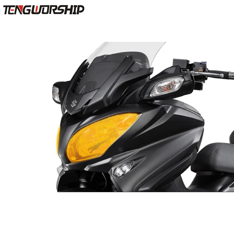 

FOR Suzuki BURGMAN 650 BURGMAN-650 BURGMAN650 2017-2018 motorcycle Headlight Protector Cover Shield Screen Lens